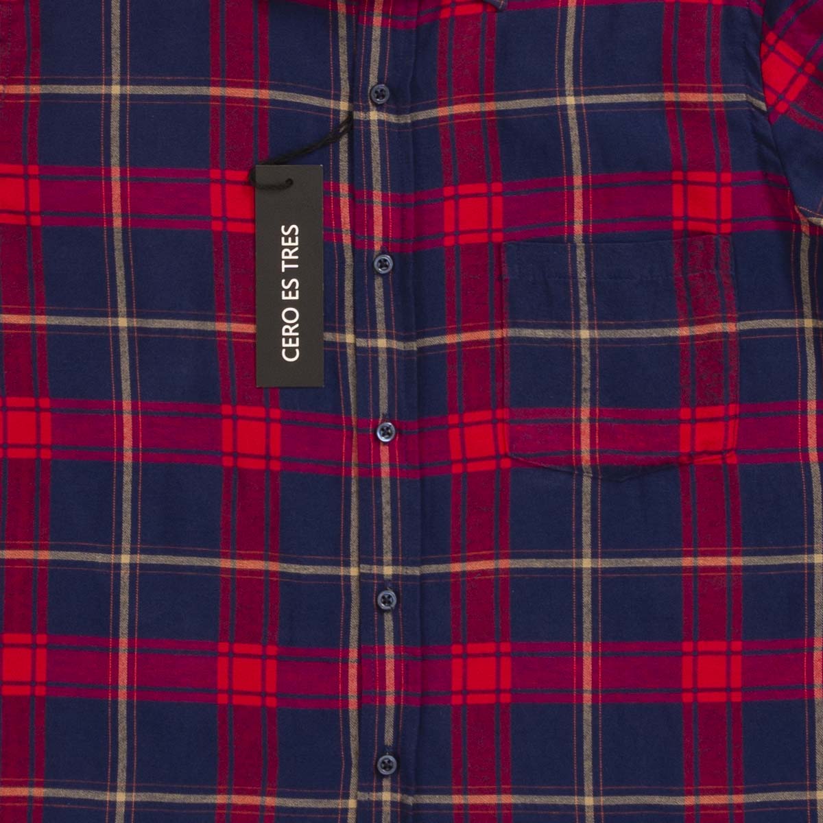 6607VIYMLRO - CAMISA NICK LEÑSP ROJO